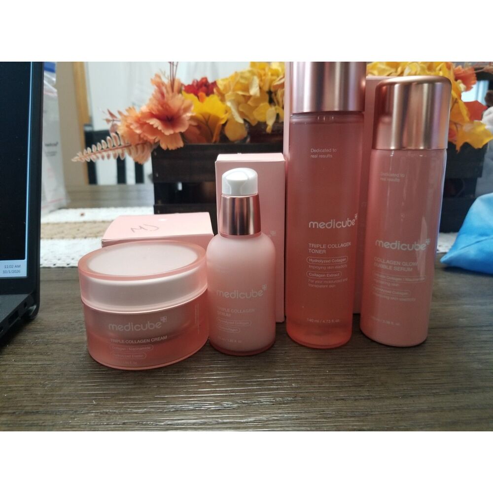 Medicube Triple Collagen 4 Piece Bundle - Korean formulation NIB